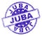 Grunge Textured JUBA Stamp Seal