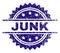 Grunge Textured JUNK Stamp Seal