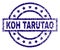 Grunge Textured KOH TARUTAO Stamp Seal