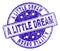 Grunge Textured A LITTLE DREAM Stamp Seal