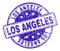 Grunge Textured LOS ANGELES Stamp Seal