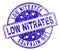 Grunge Textured LOW NITRATES Stamp Seal