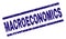 Grunge Textured MACROECONOMICS Stamp Seal