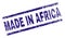 Grunge Textured MADE IN AFRICA Stamp Seal