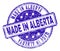 Grunge Textured MADE IN ALBERTA Stamp Seal