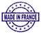 Grunge Textured MADE IN FRANCE Stamp Seal