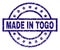 Grunge Textured MADE IN TOGO Stamp Seal