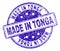 Grunge Textured MADE IN TONGA Stamp Seal