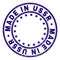 Grunge Textured MADE IN USSR Round Stamp Seal