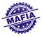 Grunge Textured MAFIA Stamp Seal