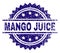 Grunge Textured MANGO JUICE Stamp Seal