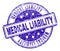 Grunge Textured MEDICAL LIABILITY Stamp Seal