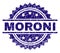 Grunge Textured MORONI Stamp Seal