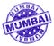 Grunge Textured MUMBAI Stamp Seal