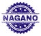 Grunge Textured NAGANO Stamp Seal
