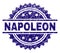 Grunge Textured NAPOLEON Stamp Seal