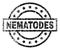 Grunge Textured NEMATODES Stamp Seal