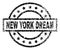 Grunge Textured NEW YORK DREAM Stamp Seal