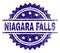 Grunge Textured NIAGARA FALLS Stamp Seal
