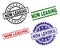 Grunge Textured NOW LEASING Seal Stamps