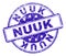 Grunge Textured NUUK Stamp Seal