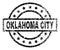 Grunge Textured OKLAHOMA CITY Stamp Seal