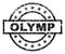 Grunge Textured OLYMP Stamp Seal