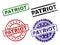 Grunge Textured PATRIOT Stamp Seals