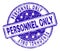 Grunge Textured PERSONNEL ONLY Stamp Seal