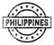 Grunge Textured PHILIPPINES Stamp Seal