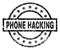 Grunge Textured PHONE HACKING Stamp Seal