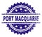 Grunge Textured PORT MACQUARIE Stamp Seal