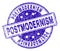 Grunge Textured POSTMODERNISM Stamp Seal