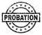 Grunge Textured PROBATION Stamp Seal