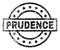 Grunge Textured PRUDENCE Stamp Seal