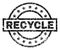 Grunge Textured RECYCLE Stamp Seal