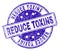 Grunge Textured REDUCE TOXINS Stamp Seal