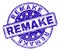 Grunge Textured REMAKE Stamp Seal