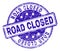 Grunge Textured ROAD CLOSED Stamp Seal