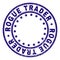 Grunge Textured ROGUE TRADER Round Stamp Seal