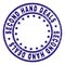 Grunge Textured SECOND HAND DEALS Round Stamp Seal