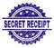 Grunge Textured SECRET RECEIPT Stamp Seal