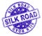 Grunge Textured SILK ROAD Stamp Seal