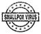 Grunge Textured SMALLPOX VIRUS Stamp Seal