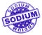 Grunge Textured SODIUM Stamp Seal