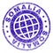 Grunge Textured SOMALIA Stamp Seal