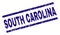 Grunge Textured SOUTH CAROLINA Stamp Seal