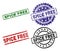 Grunge Textured SPICE FREE Stamp Seals