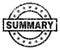 Grunge Textured SUMMARY Stamp Seal