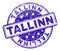 Grunge Textured TALLINN Stamp Seal